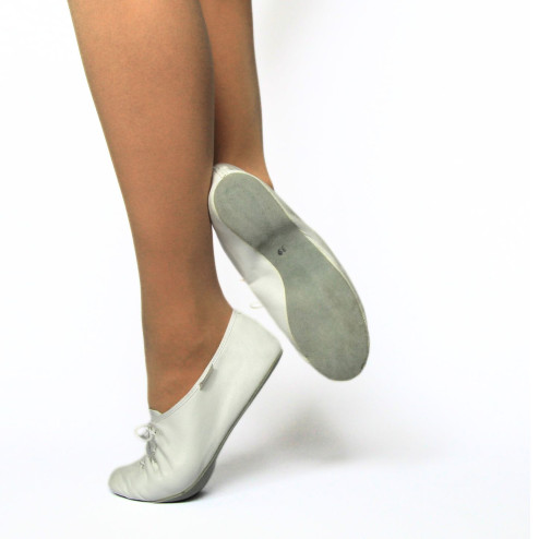 GALION - Chausson danse jazz en cuir MERLET
