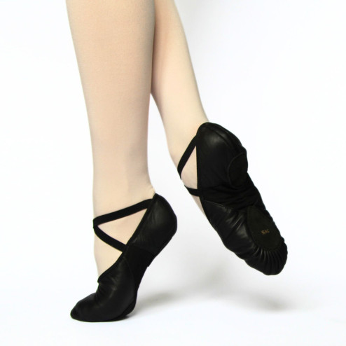 Chaussons Danse Classique Merlet Le Riche 'Grace' - Noir - Taille 31 - NEUF