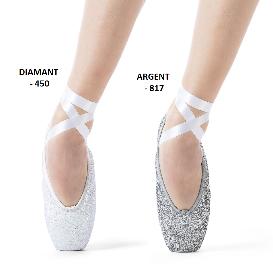 Russian Pointe Size 35: Muse U-Cut Pointe Shoes With Drawstring